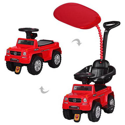 Толокар машинка каталка BMW Bambi з батьківською ручкою, фото 1