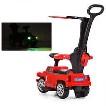 Толокар машинка каталка BMW Bambi з батьківською ручкою, фото 5