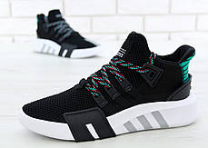 Чоловічі кросівки AD EQT Basketball ADV Negro. ТОП Репліка ААА класу., фото 2