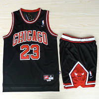 Форма мужская черная баскетбольная Jordan №23 Майкл Джордан Nike Chicago Bulls NBA