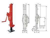 Домкраты реечные типа SJ грузоподъемнось 3,0 тн.