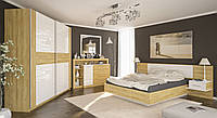 Кровать 160 Фиеста (Мебель-Сервис) 2089х2652х912мм дуб золотой