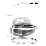 Стійка для станка і чашка для піни з нержавіючої сталі NR0031, фото 4