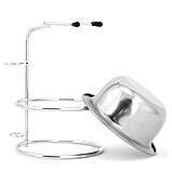 Стійка для станка і чашка для піни з нержавіючої сталі NR0031, фото 2