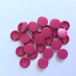 Кнопка трикотажна закрита рожева 9,5 мм (1440 шт.)