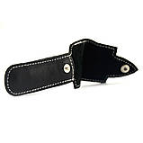 Дорожній чохол для класичної бритви з галантерейної шкіри NR0034, фото 5