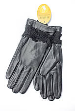 Жіночі шкіряні рукавички 787s2, фото 3