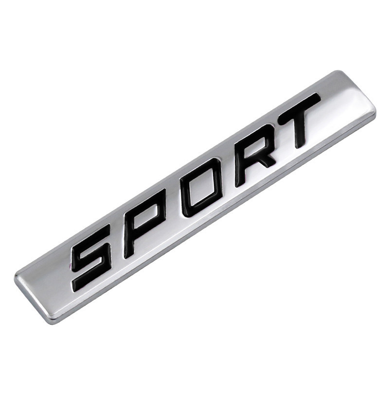 3D емблема SPORT - 75 x 11 мм