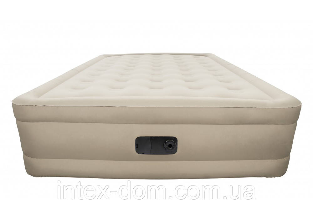 69011 BW Надувна ліжко Essence Fortech 203х152х43см, вбудований електронасос, фото 1