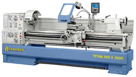 Titan 560x2000 Токарний верстат по металу промисловий Bernardo, Австрія, фото 1