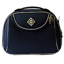 Комплект валіза + кейс Bonro Style (великий) синій, фото 3