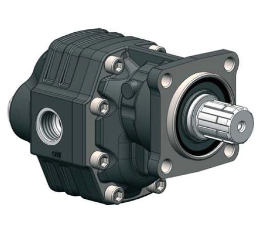 Насос шестеренний ISO (22 куб см) правий NPH-22 DX OMFB Італія 10501110226, фото 1