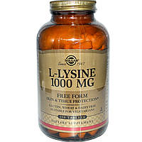 L- лизин, Solgar, 1000 мг, 250 таблеток