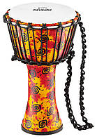 Джембе Nino Percussion NINO-PDJ1-S-F Rope Tuned Synthetic Djembe With Synthetic Head, Small 8"