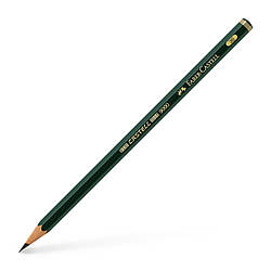 Олівець чорнографітний Faber-Castell CASTELL 9000 ступінь твердості 3B, 119003