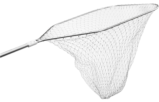 Підсак великий алюмінієвий 70х80 Довжина ручки — 120 см арт LR02, фото 1