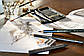 Набір чернографитных олівців Faber-Castell CASTELL® 9000 в металевій коробці 12 шт. різних тв. (8В-2Н), 119065, фото 6