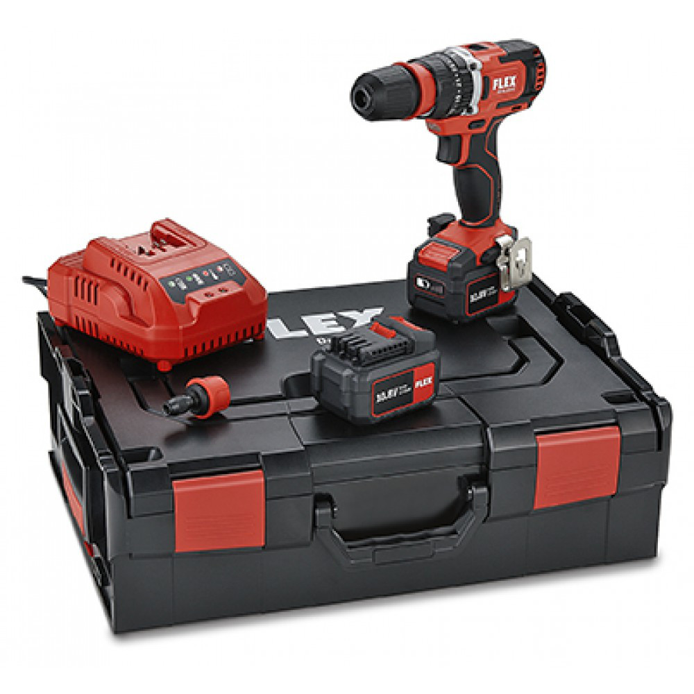 Акумуляторний дриль-шурупокрут FLEX PD 2G 10.8-EC/6.0 Set, фото 1