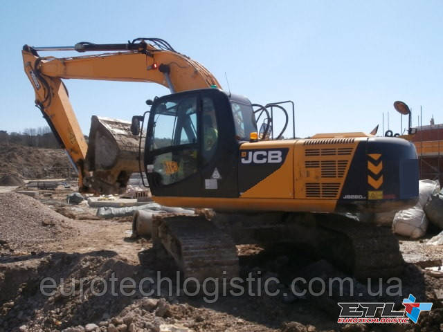 Гусечний екскаватор JCB JS220 LC., фото 1