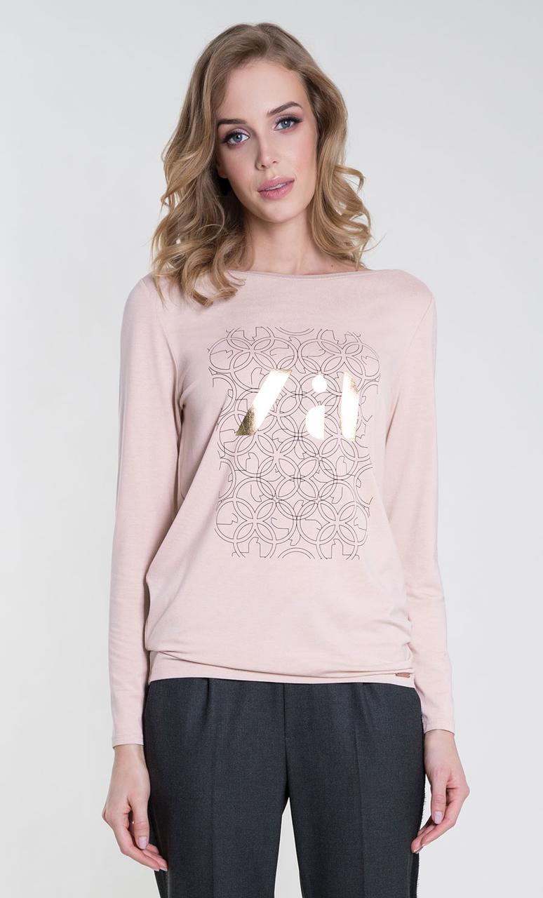 Жіноча блуза Rina Zaps рожевого кольору, розміри 44-54, фото 1