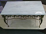 Кавовий столик із граніту та мармуру, фото 8