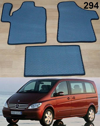 Килимки ЕВА в салон Mercedes Vito / Viano II '03-14, фото 1