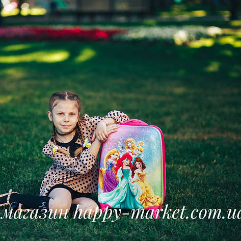 Валізи дитячі стандарт ручна поклажа 44 см Josepf Ottenn Принцеса 0486-5\1609, фото 1