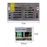 Блок живлення Biom DC12 15 W 1,25 А TR15-12, фото 4