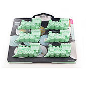 Форма для випічки 6 кексів Fissman Паровози 22 x 20 x 2.5 см (6725)