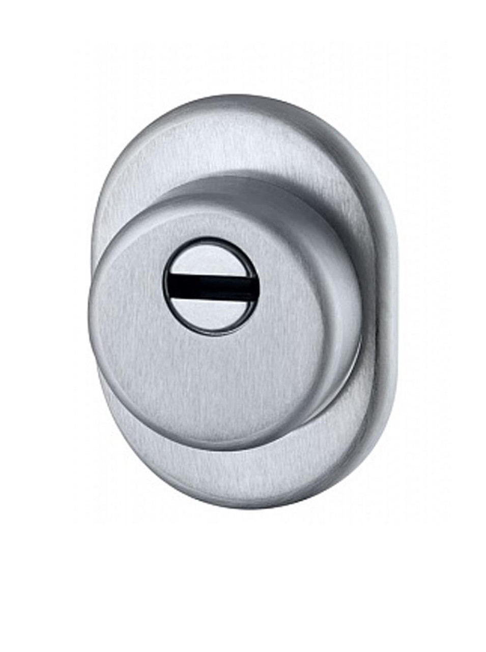 Броненакладка врізна AZF ANTITUBO H = 33 mm CS матовий хром