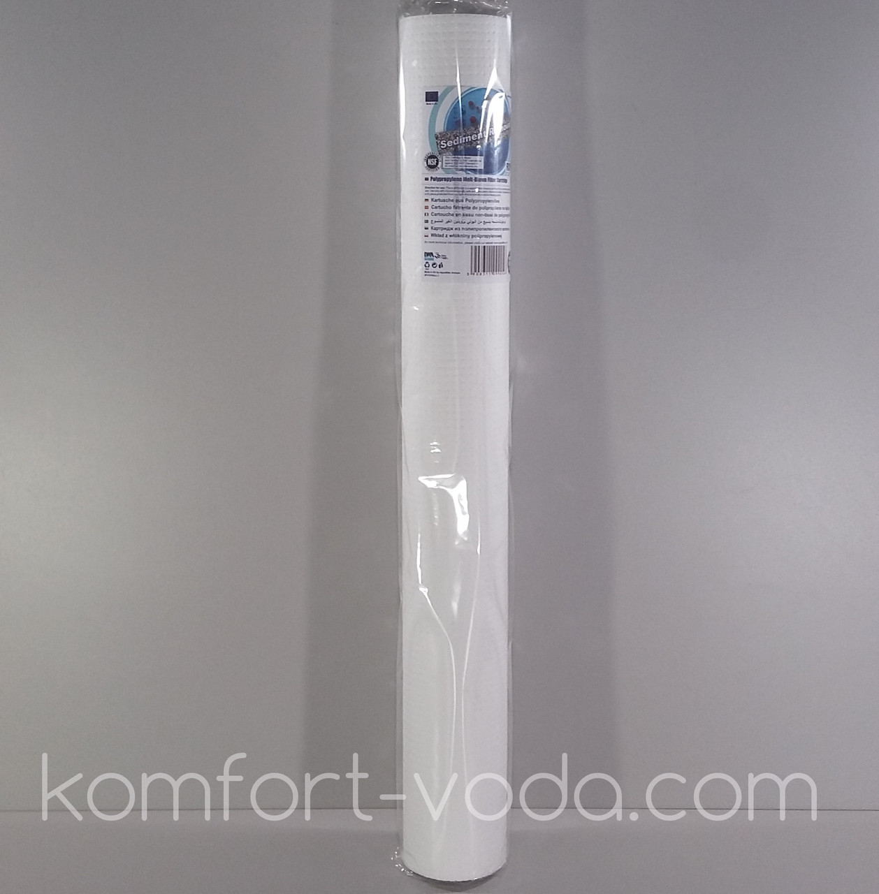 Картридж поліпропіленовий Aquafilter FCPS20-L (20"Slim)
