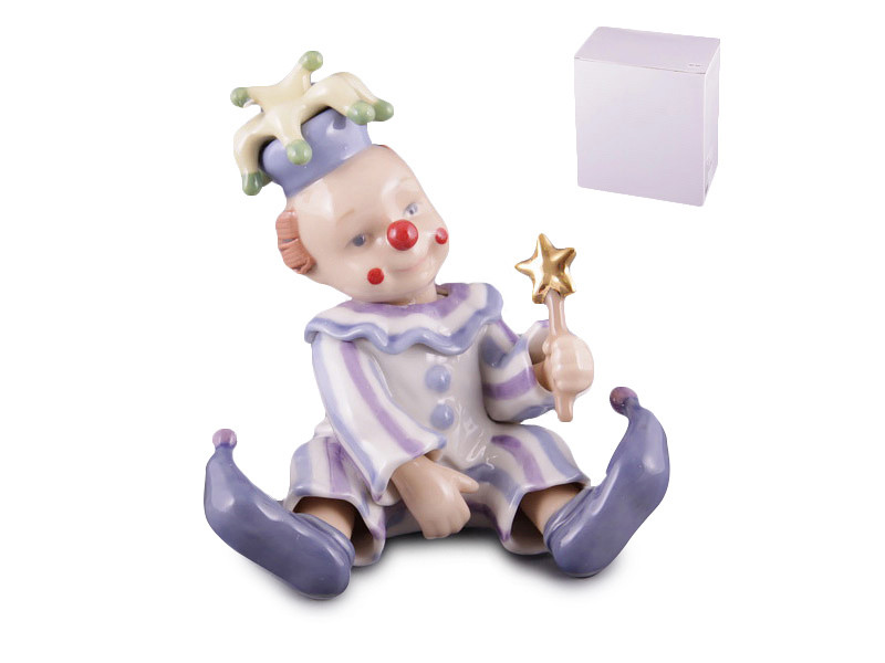 Статуетка порцелянова Lefard Клоун 11 см 461-017