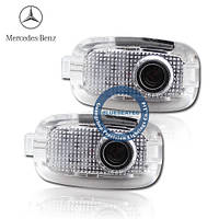 Welcome light with LOGO Mercedes-Benz C-class LED