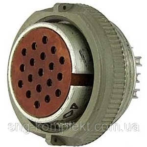 Роз'єм РС19ТВ, РС19АТВ розетка, фото 1