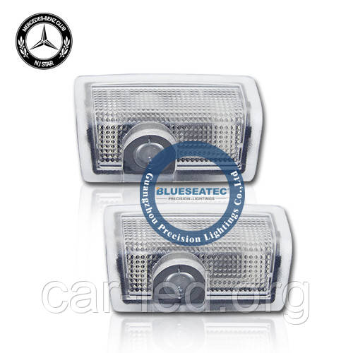 Welcome light with LOGO Mercedes-Benz E-class LED 