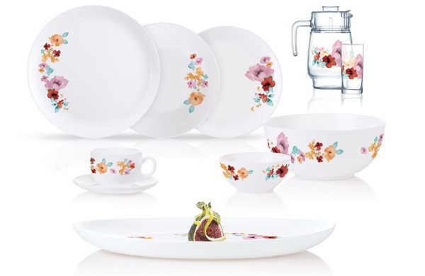 Сервіз LUMINARC DIWALI FLORENTINA 46 предметів (N7997)