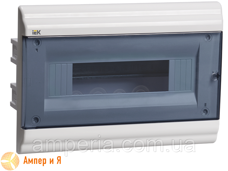 Корпус пластиковий IEK ЩРВ-П-12 мод. 1Pipp вбудовуваний. 306x210x100 IP41 PRIME (MKP82-V-12-41-10)