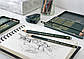 Потовщений олівець чорнографітний Faber-Castell CASTELL 9000 Jumbo, ступінь твердості 2B, 119302, фото 6