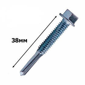 Саморіз WSS по металу з посиленим буром 5,5х38мм (100шт)