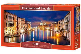 Пазли Castorland "Великий канал, Венеція", 600 елементів