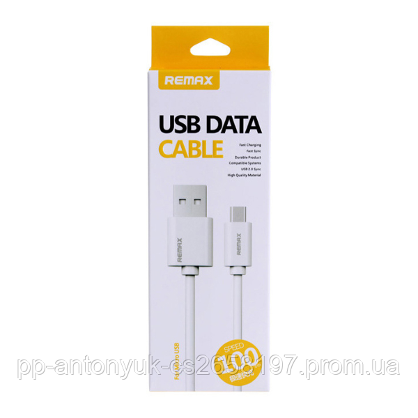 USB кабель Remax DATA CABLE  Android