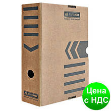 Бокс для архивации документов 100мм, JOBMAX, крафт BM.3261-34