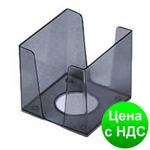 Бокс для паперу 90х90х90мм, JOBMAX, димчастий БК999д