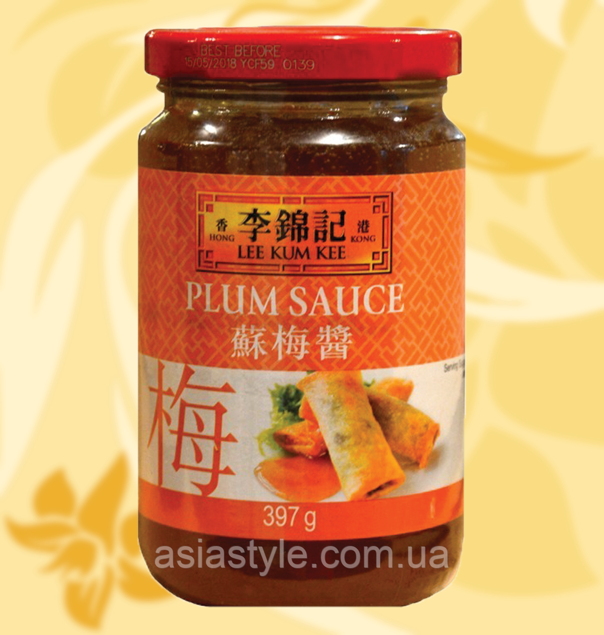 Соус Сливовий, Сливовий Соус, Plum Sauce, Lee Kum Kee, 397г Мо, Ч