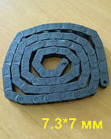 Кабелеукладчик із внутрішнім розміром 7*7.3. Серия MINI