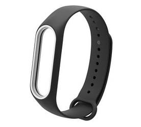 Силіконовий ремінець Primo для фітнес-браслета Xiaomi Mi Band 3 - Black