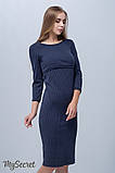 Сукня для вагітних і годування LOLLY DR-38.011, темно-синя, розмір 44, фото 6