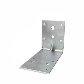 Кутник посилений, кутник кріпильний, кутник сталевий, кутник оцинкований 150х100х75 (3мм)