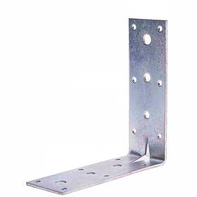 Кутник посилений, кутник кріпильний, кутник сталевий, кутник оцинкований 150х150х50 (3мм)