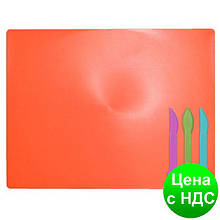 Дощечка для пластиліну, 3 стека, кораловий ZB.6910-27
